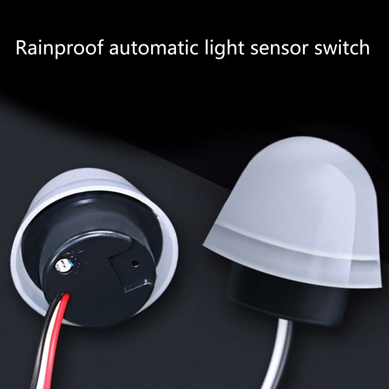 AS-20 Rainproof Automatic Auto On Off Photocell Street Light Sensor Switch 220V E5BE
