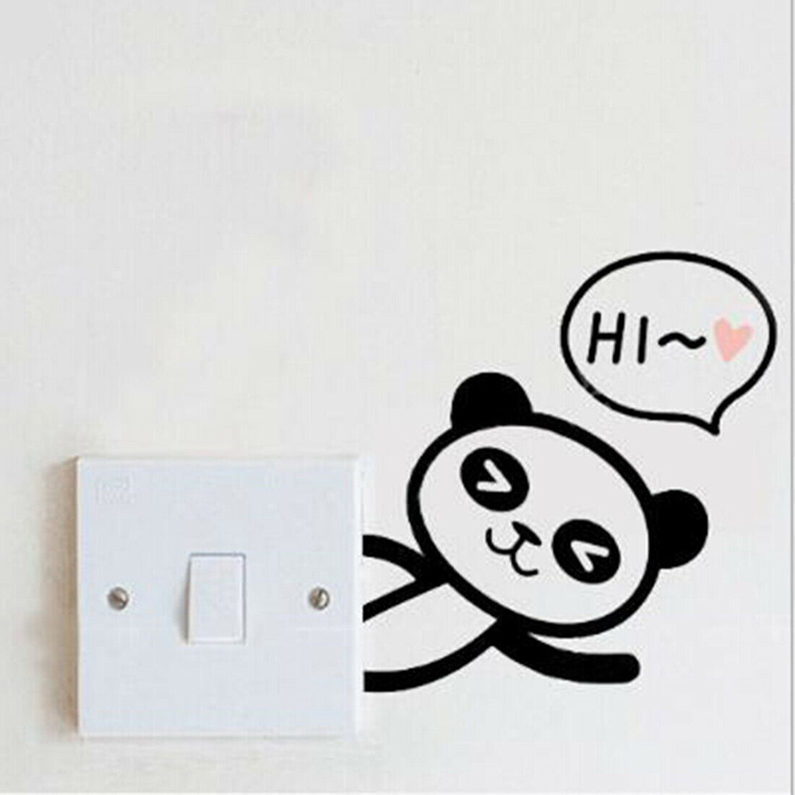 Wall Stickers home decor Room Window Wall Decoration Switch Vinyl Decal Sticker Decor Cartoon товары для дома hogar moderno: F