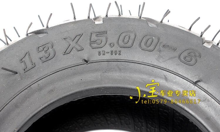 bonne 13x5. 00-6 pneu Tubeless pneu ATV QUAD Buggy tondeuse Go-kart Buggy
