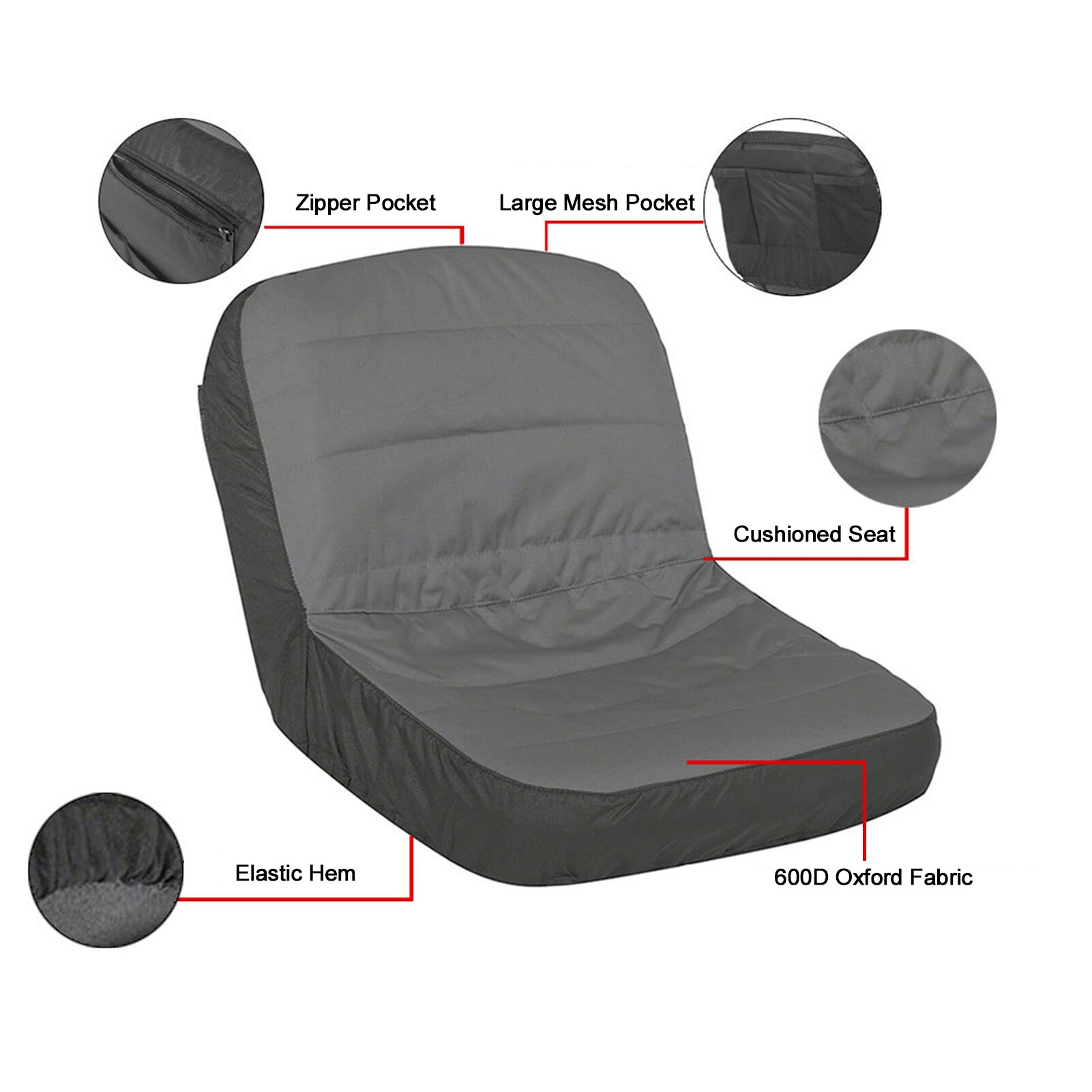 UTV Cover Waterproof Heavy Duty, All-Weather Protection Black Oxford