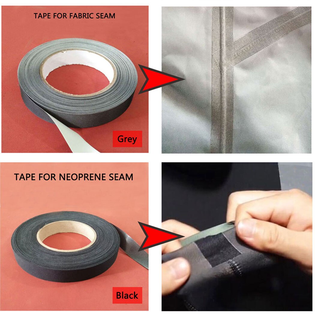 Iron On Seam Sealing Tape T-2000X Melt 3-Layer Waterproof Wetsuit Repair Patch for Outdoor Clothing Wader Rain Jacket Pants