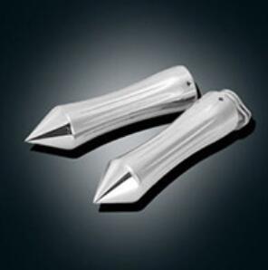 22 Mm Handvat Motorfiets Custom Chrome Aluminium Hand Grips Chopper Cruiser Stuur Grip: A09