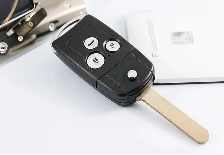 Kluczyk samochodowy z pilotem wymiana obudowy obudowa kluczyka dla Honda CRV obywatelski jazz dopasowanie porozumienie dla Acura kluczyk samochodowy z pilotem pokrywa z scyzoryk nóż