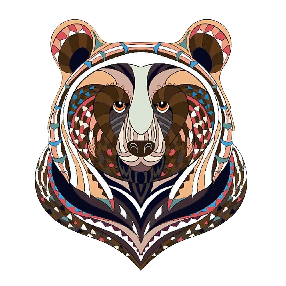 Puzzel Voor Volwassenen Kinderen Diy Ambachten Dier Vormige Kerstcadeau Puzzel NSV775