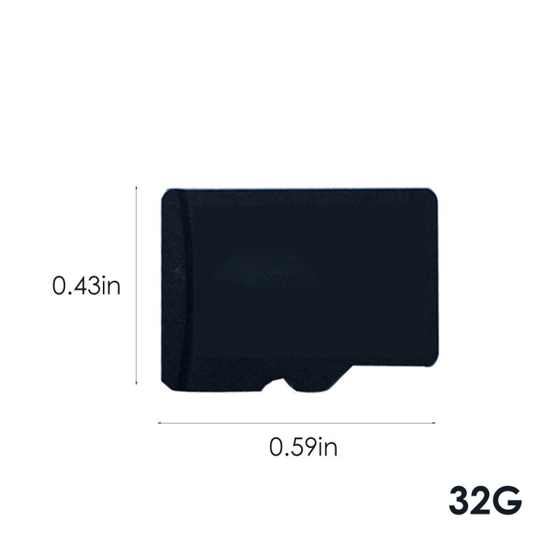 Full HD 1080P Car DVR Dash Camera Auto Rear View Mirror Digital Video Recorder Dual Lens Registration Camcorder Memory card: 32G Memory card