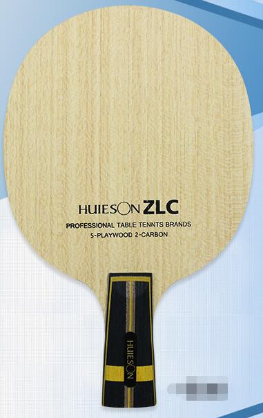 1Pcs Huieson Ping Pong Blade 5 Multiplex 2 Ply Zl Koolstofvezel Tafeltennis Training Blade: short handle