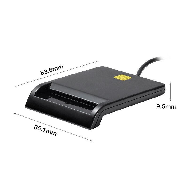 Universal Smart Card Reader for Bank Card ID CAC DNIE ATM IC SIM Card Reader for Android Phones and Tablet