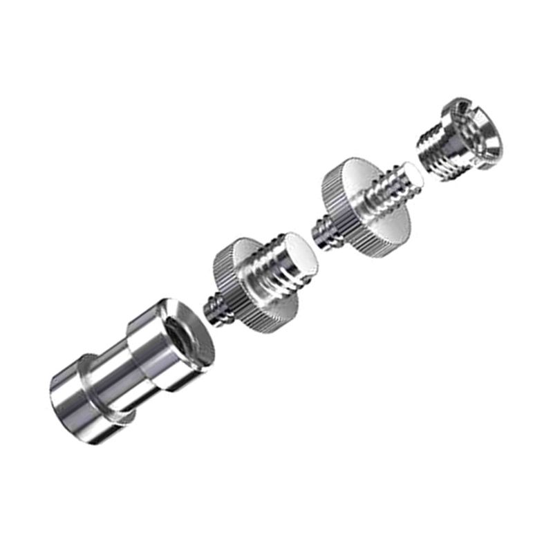 1/4 Schrauben kamera 1/4 Zoll Konverter Gewindes ch rauben montieren Blitz Blitzschuh Adapter Stativ gewinde Lichtst änder platte 3/8 "3/8" gesetzt