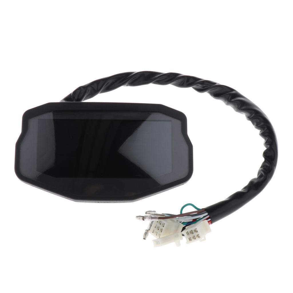 LED Backlight Motorcycle Speedometer Odometer Tachometer Kmh