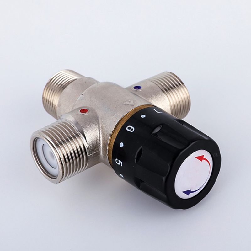 3/4 Inch DN20 Solar Heater Thermostatic Mixing Valve TMV Pipe Valve Thermostat 63HF