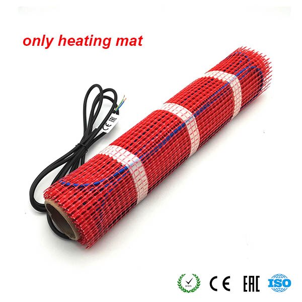 Minco heat 2m x 50cm laatan alla sementin lämmin lattialämmitysmatto 230v 150w: Vain matto