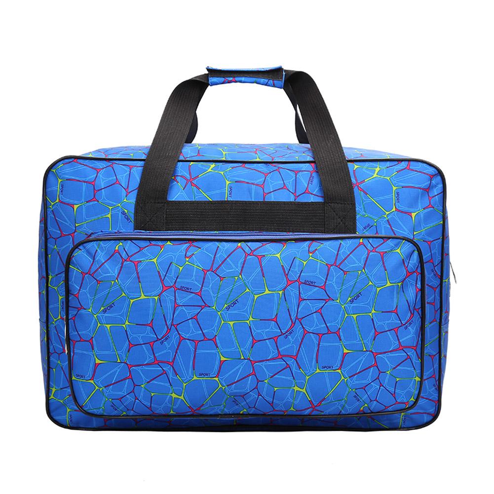 Large Capacity Sewing Machine Bag Travel Portable Storage Bag Sewing Machine Bags Multifunctional Sewing Tools Storage Bag: Blue