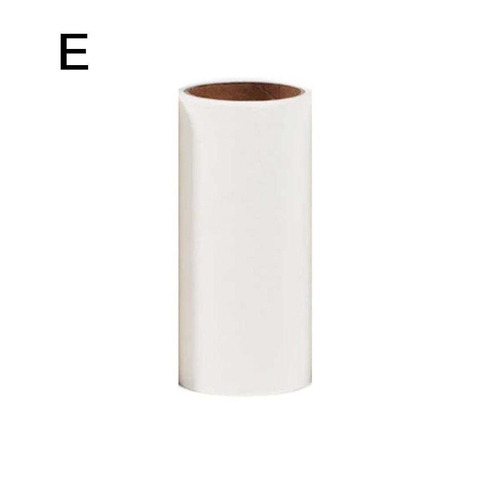 Sticky Paper Roller Super Sticky Clothes Lint Rolling Remover Sofa Curtain Hair Fuzz Fabric Removal Roller Dust Pet N4g3: E