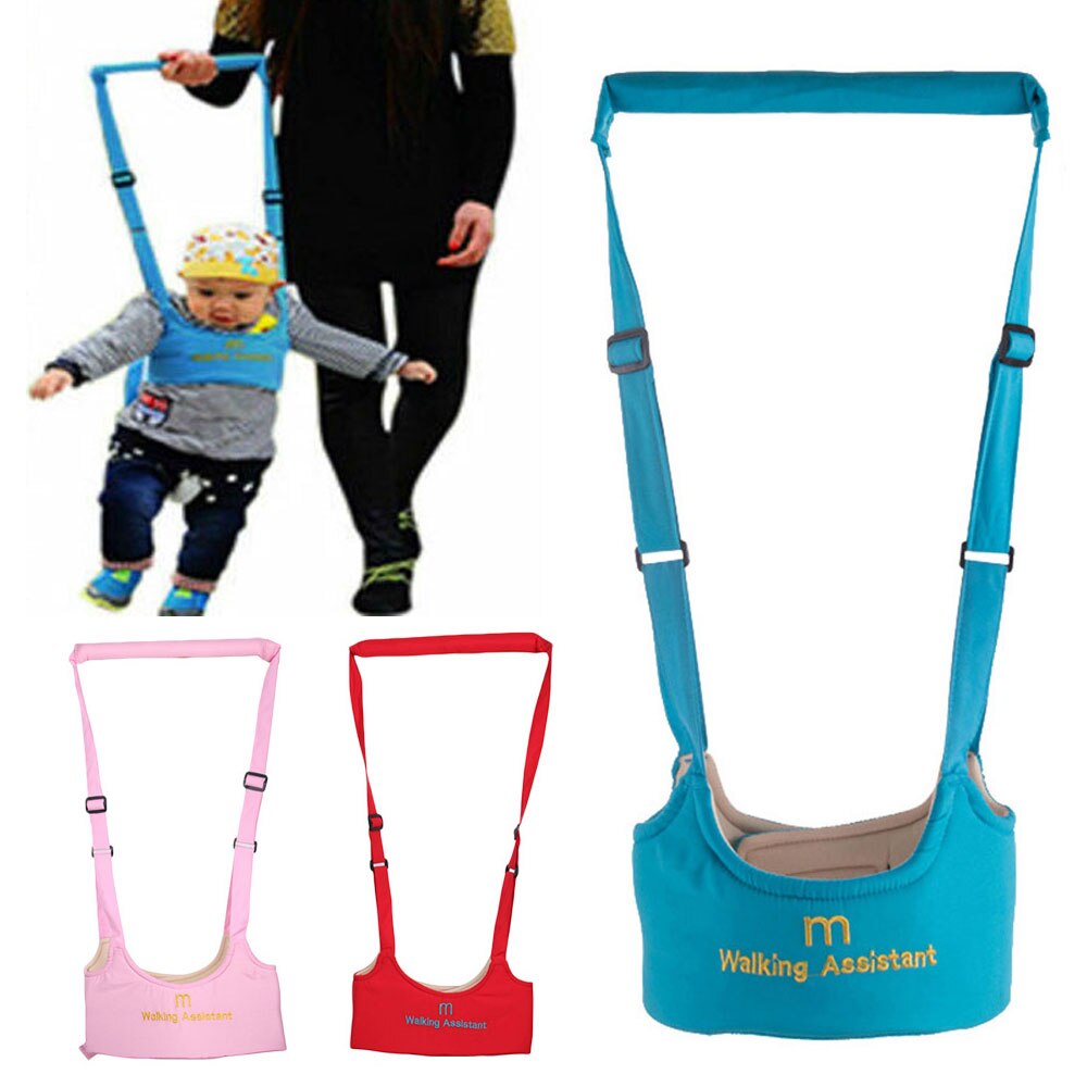 Baby Walking Assistant Harness Ademend Peuter Leash Voor Kinderen Leren Lopen Veiligheidsgordel Baby 'S Lopen Gereedschap