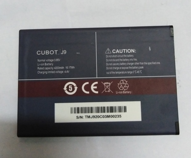 original cubot P40 phone battery 4200mah 3.85V for Cubot P40 Smartphone 6.2 Inch 4200mAh battery