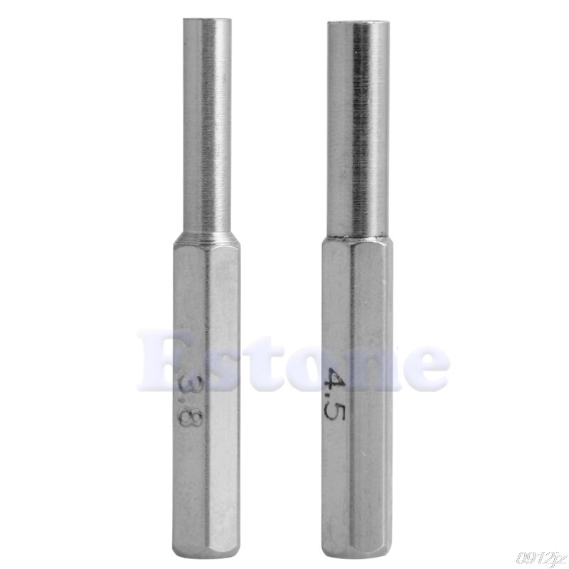 2x 3.8mm+4.5mm säkerhetsskruvmejselverktygsbitar för nintendo nes snes  n64 game boy