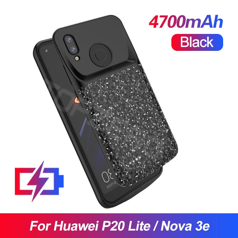 Cassa di batteria Per Huawei Honor 8x 9x 10lite 20pro Ultralight Powerbank Per Il Caso di Huawei Compagno di 20pro Nova 3i 4e p20lite P30pro Y7: For P20 lite