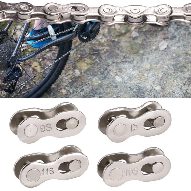 5 Pairs Bike Chain Quick Link Mountain Bicycle Bike Chain Missing Quick Connector Connecting Master Link For 8 9 10 11 Speed