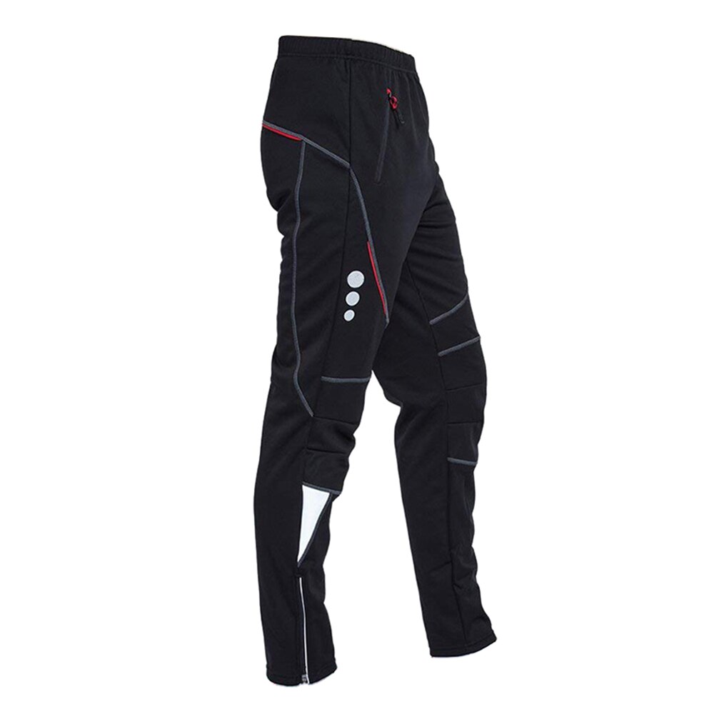Heren fietsbroek sportbroek winddicht thermisch fleece winter fietsen hardlopen sportbroek broeken