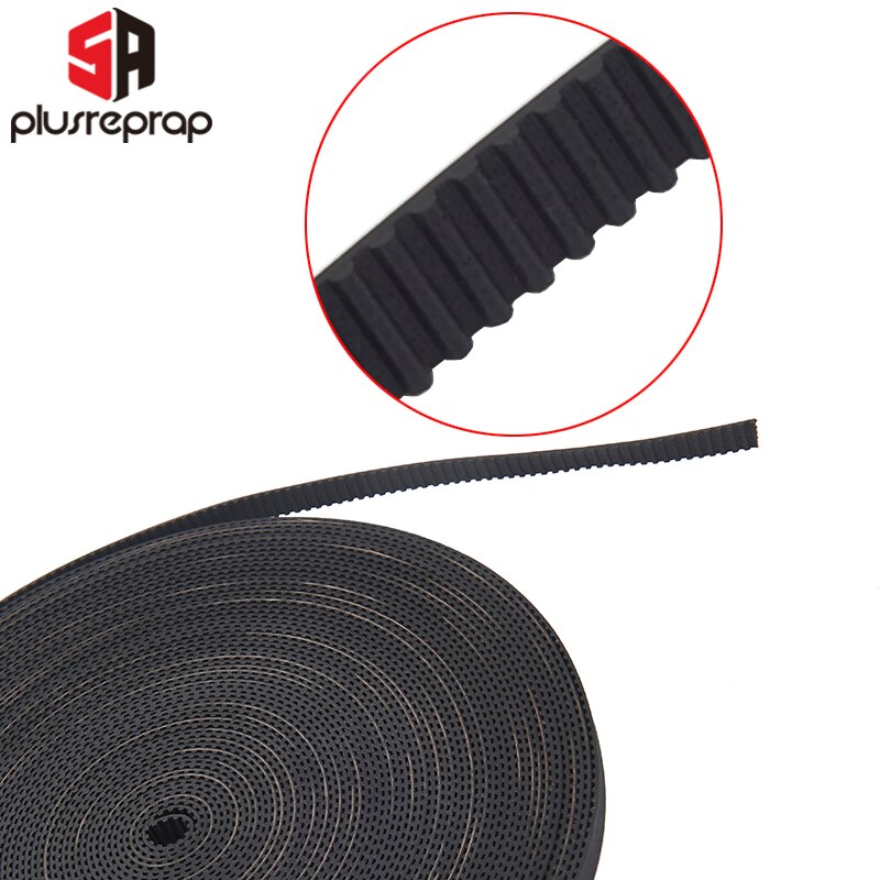GT2 6mm Open Timing Belt Width 6mm GT2 3D Printer Parts 5 meter 2GT Belt
