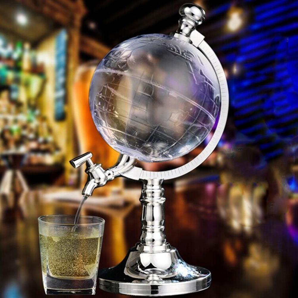 whisky dekanter sett kloden dispenser antikk glassvin vin dispenser vestlig restaurant bar rekvisitter