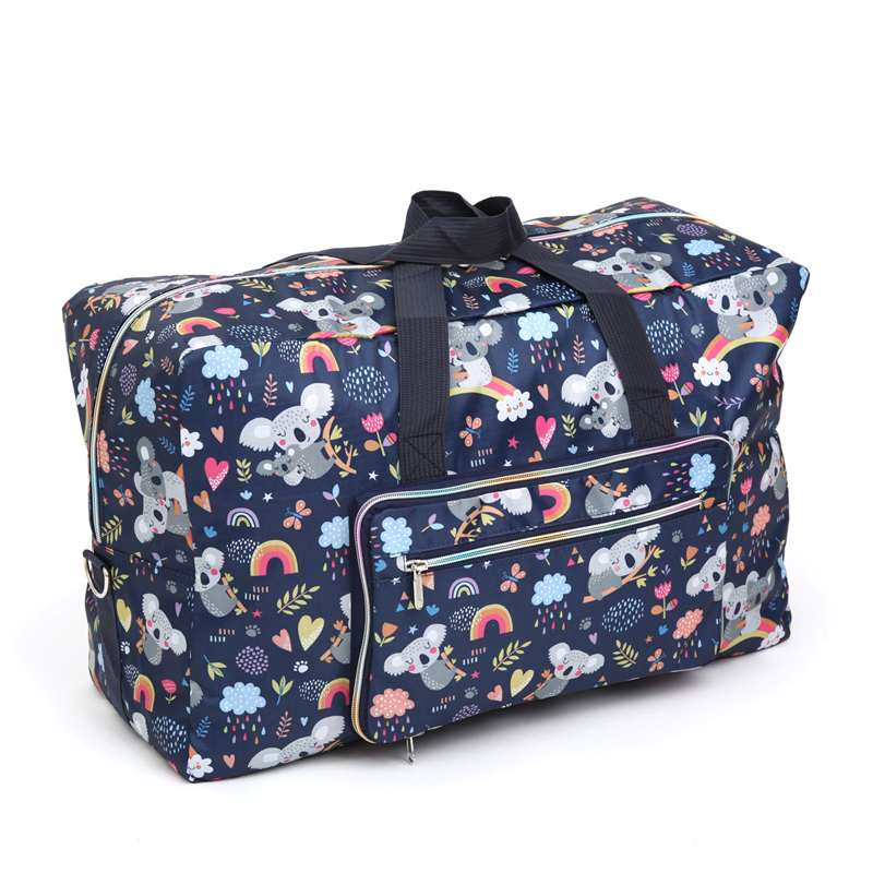 ANAWISHARE Women Travel Bags Large Capacity Folding Luggage Travel Handbags Duffle Bag Nylon Waterproof Storage Bag Travel Bag: 20