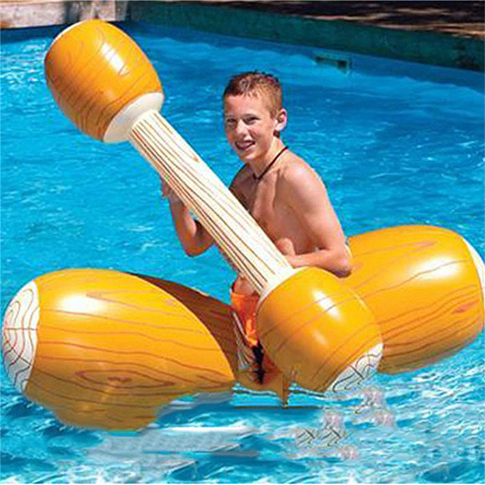 Jouse Inflatable 2pcs/set Team Inflatable Flume Joust Toys Set Beac... – Grandado