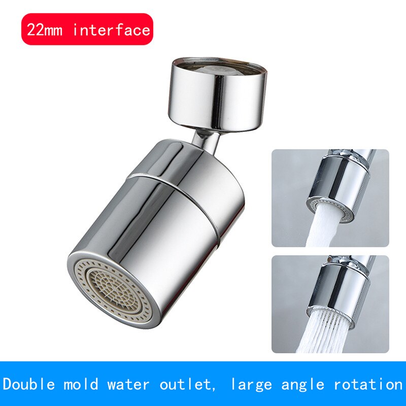 360 Degrees Universal Rotation Filter Faucet Spray Head Anti Splash Movable Kitchen Tap Water Saving Nozzle Sprayer