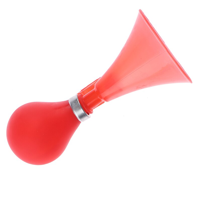 Campana de bicicleta para niños, timbre fuerte con forma de cuerno de aire para bicicleta de carretera, timbre para manillar, accesorios para bicicleta: Rojo