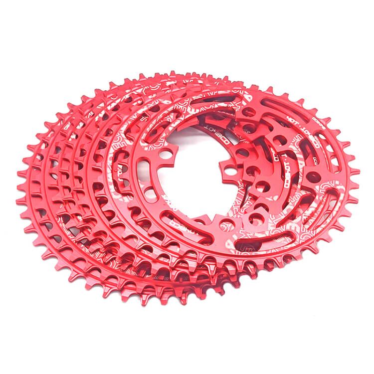 Deckas 104BCD 40T 42T 44T 46T 48T 50T 52T Mountain Fiets Kettingwiel Mtb crankstel Smalle Brede Ronde Kettingblad