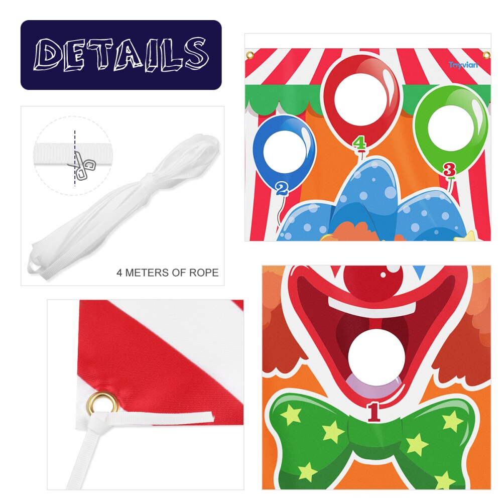 5PCS/SET Safe Funny Eco-friendly Play Bean Bags Cornhole Gaming Throwing Bags Game Beanbags for Children Cainival Party