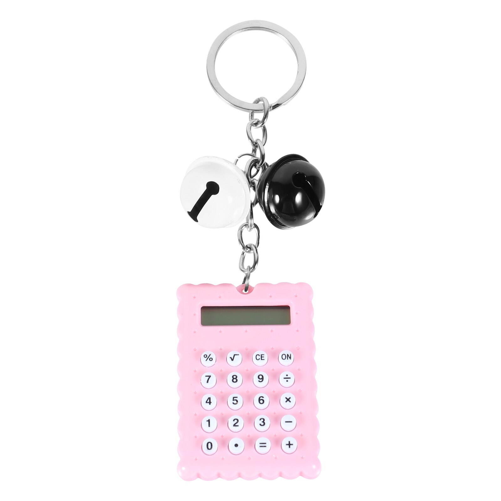 Mini Calculator 8-Digit Display Calculator Portable Pocket Calculator Stationery: Pink