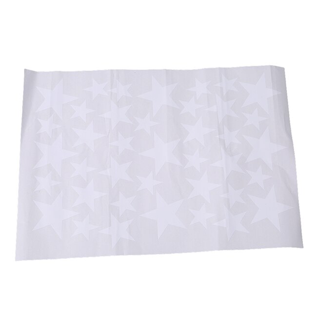 Cartoon Starry Muurstickers Voor Kinderen Kamers Home Decor Sterren Muurstickers Babykamer Diy Art Stickers: white