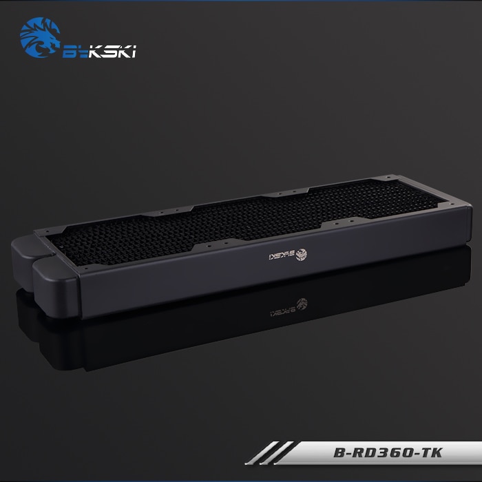 Bykski 38mm Dikke 360mm Koper Computer Water Koelvloeistof Ontlading Koellichaam Warmtewisselaar Radiator voor 3*12cm fan Raidator