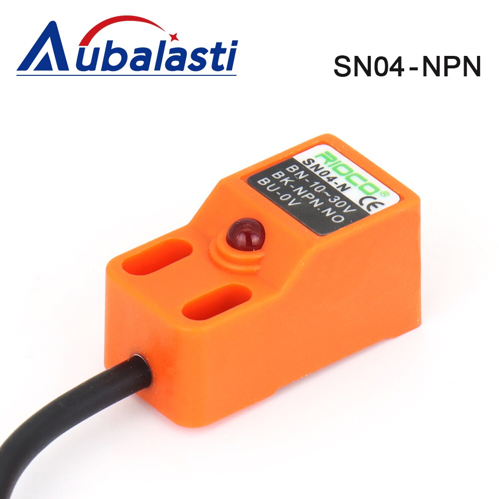 Aubalasti Metall Erkennung Sensor SN04-N/P 10-30VDC Induktive Nähe Schalter für Metall Inspektion NPN PNP NC Nein 3 Draht