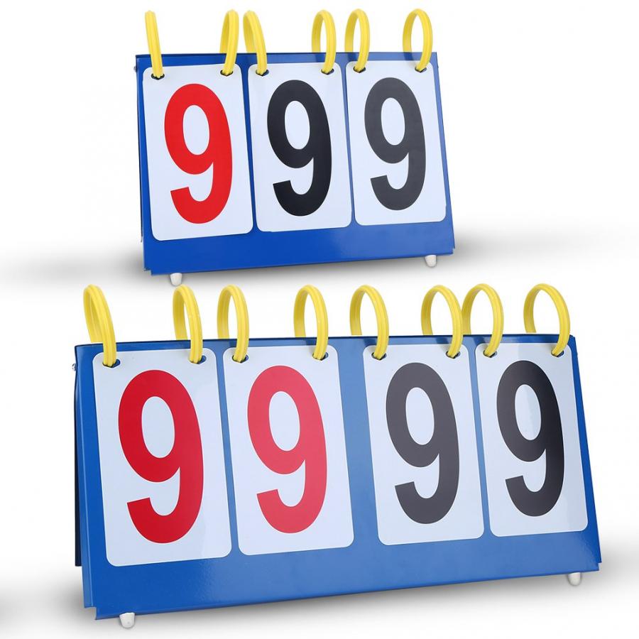 1 st 3/4 -siffrig konvertibel bärbar instrumentbräda poäng för bordtennis basket utmärkelse för tävlingstillbehör