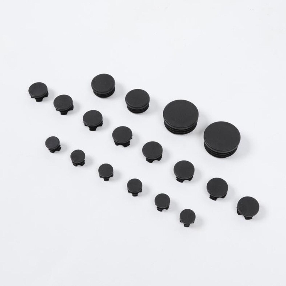 18pcs Rubber Stopper Waterproof Cover Plug Black ABS Chassis Waterproof Plug Stopper For Jeep Wrangler JL/JT