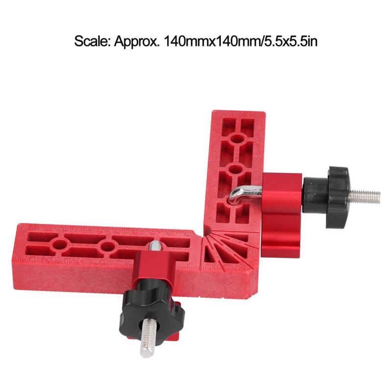 Woodworking 90 Degree Positioning Clamps Durable Right Angle Squares Corner Clamp Woodworking Positioning Clamp for Ood Splicing