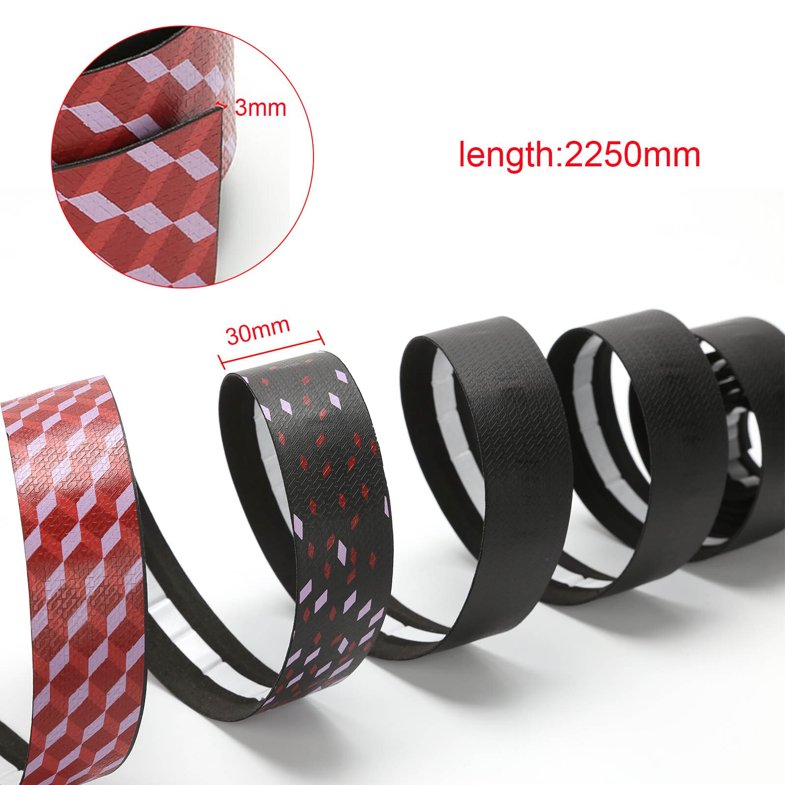 Sykkelstyretape med 2 -stangs plugg landeveissykkel eva bartape vanntett star fade tape wrap sykkeltilbehør 4 farger