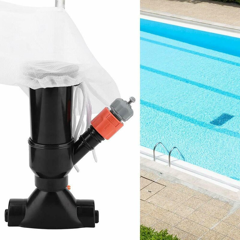 Mini aspiradora para piscina de chorros, objetos flotantes, Herramientas de limpieza por succión, cabezal de estanque, aspirador, 1 Uds.