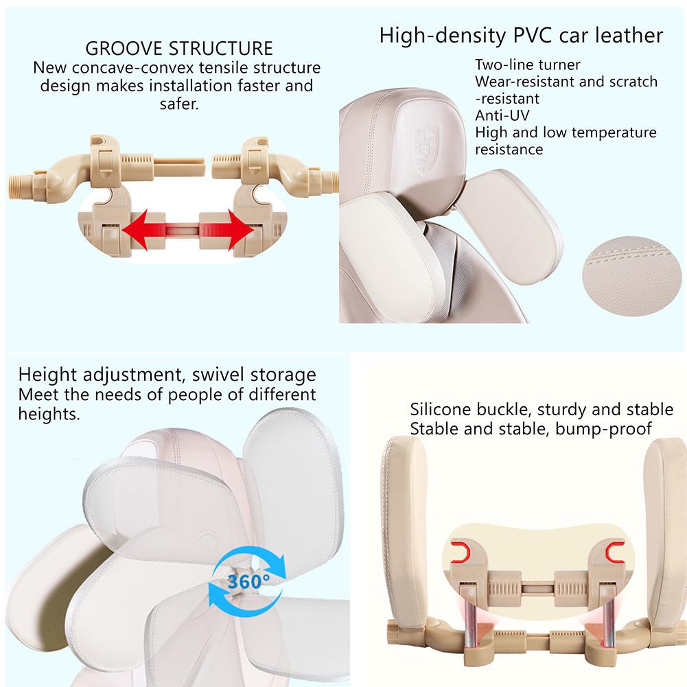 Autostoel Hoofdsteun Reizen Rest Nekkussen Ondersteuning Oplossing Voor Kinderen En Volwassenen Kinderen Auto Seat Hoofd Kussen Auto Kussen