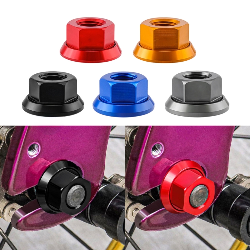 Fietsen Hubs Flens As Moer Aluminium Fietswiel Flens As Moer voor Voor en Achter Fietswiel Fietsen Deel