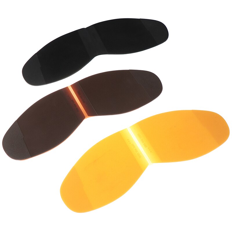 1 Paar Man Vrouwen Diy Stick-Up Schoen Protector Voorvoet Pad Anti-Slip Slijtvast Rubber Schoenen Reparatie zool Buitenzolen Voor Schoenen