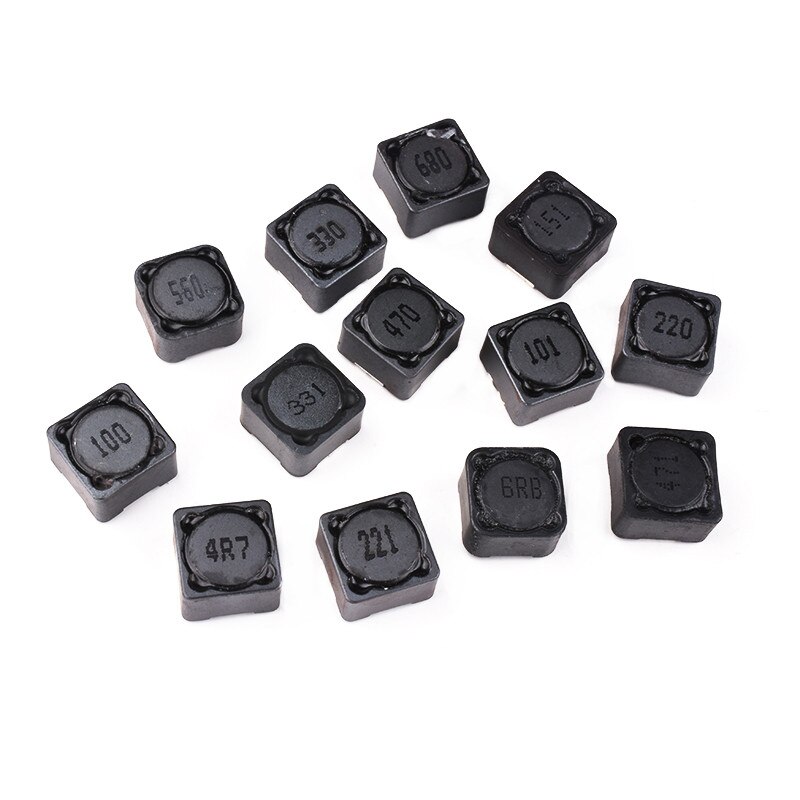 CD127R CD127 Shielded Inductor SMD Inductor 12*12*7mm Power Inductance 2.2/3.3/4.7/6.8/10/15/22/33/47/68/100/150/220/330-680UH