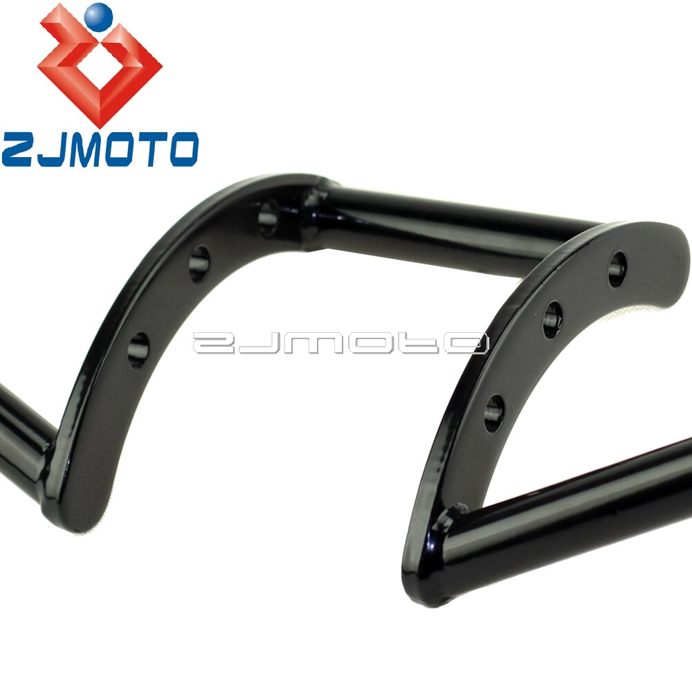 7/8" Chrome Z Bars Drag Pullback Handlebars For Harley Chopper – Heavy Duty Steel