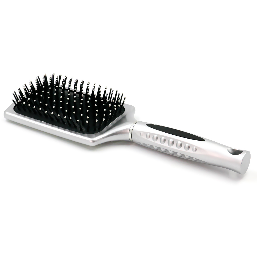 Pink Crystal Brush Hair Straightener Comb Irons With LCD Display Electric Straight Hair Comb Straightening