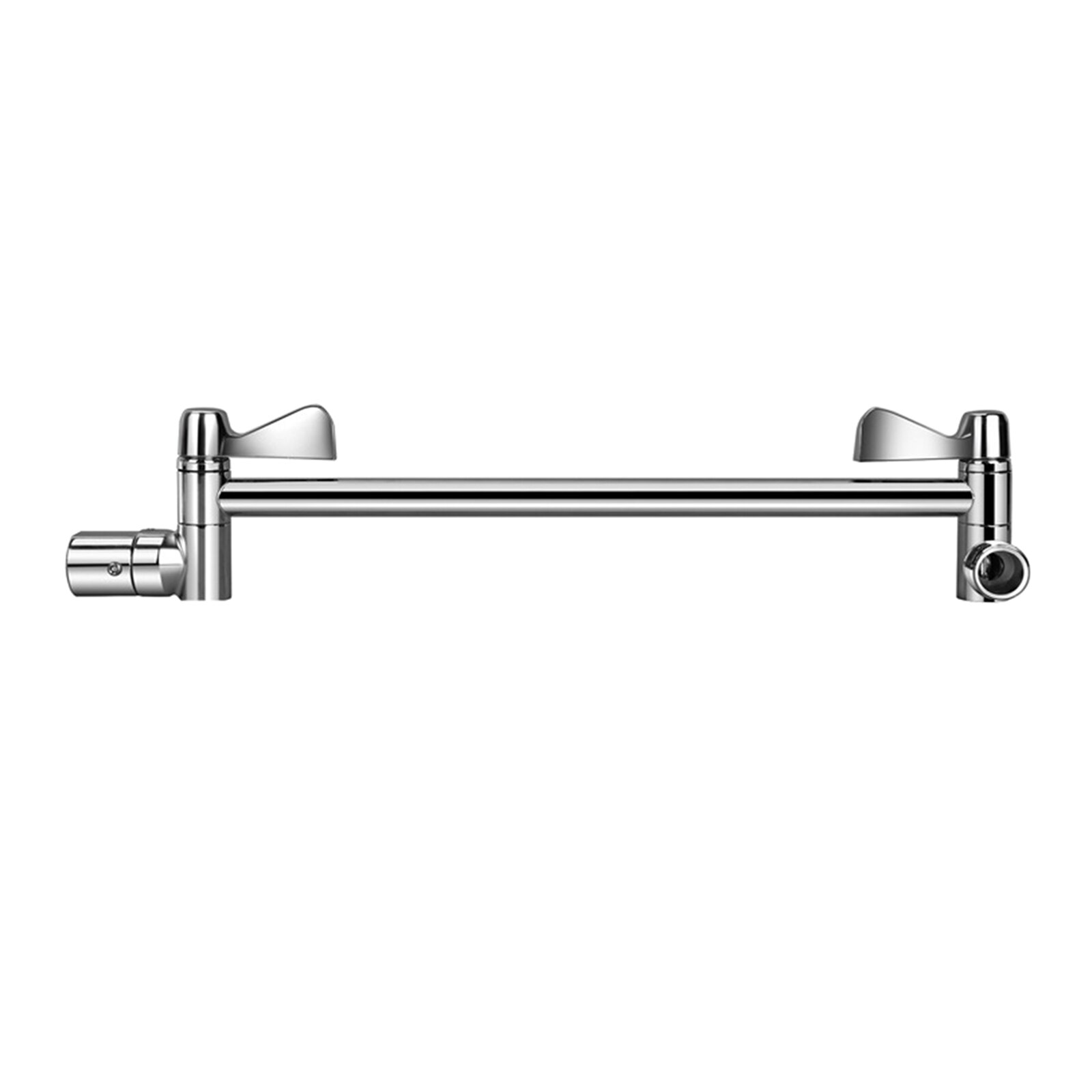 Shower Head Spray Connection,Adjustable Elbow Shower Arm Bracket,with Tooth Extension Rod,Bathroom Accessories