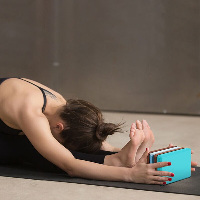 -yoga baksteen hulpgereedschap thuis yoga baksteen met hoge dichtheid eva gym blok schuim baksteen kussen kussen