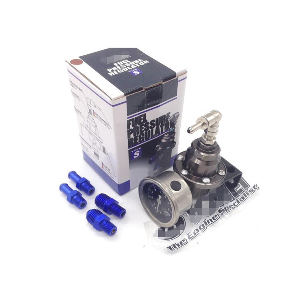 Universal Adjustable Fuel Pressure Regulator with Original Gauge Instructions Fuel injection pressure regulator car accessories