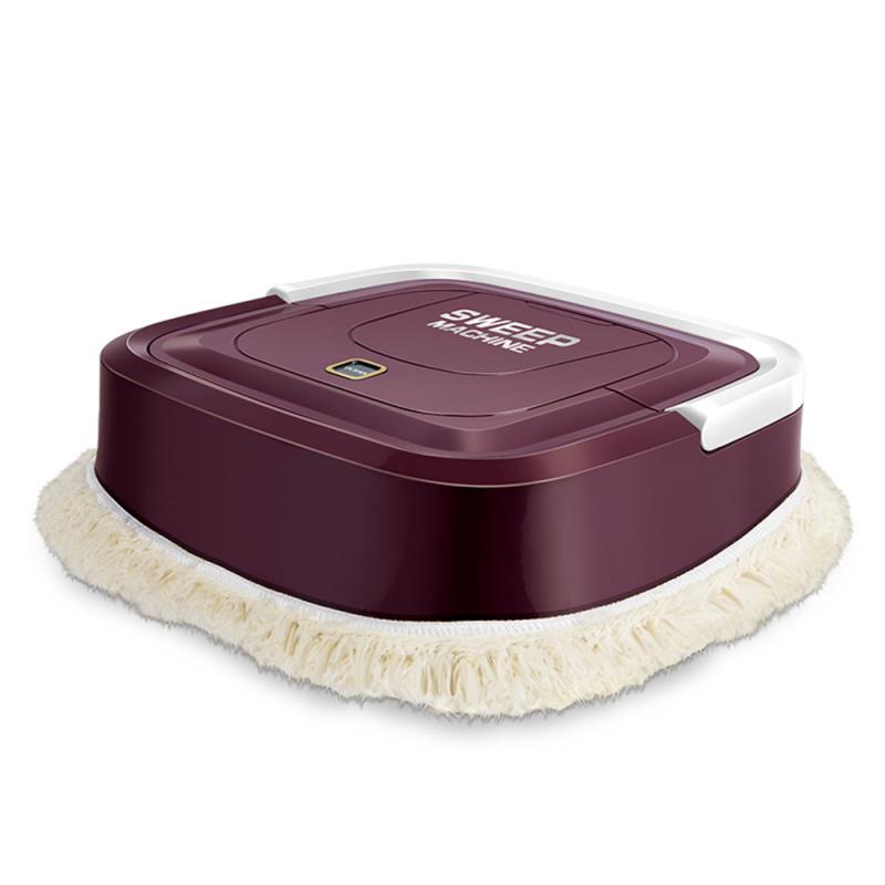Mopping robot usb laddning mini moppmaskin smart hem automatisk lat rengöringsmedel för att torka golvet hushållsrengöringsverktyg moppar: 01